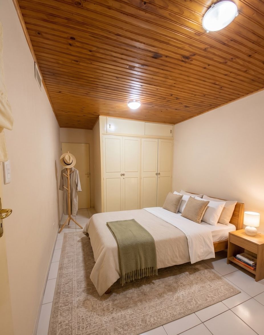 Dormitorio con placard, imagen ilustrativa
